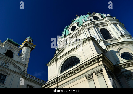 Karlskirche in Wien, Österreich Stockfoto