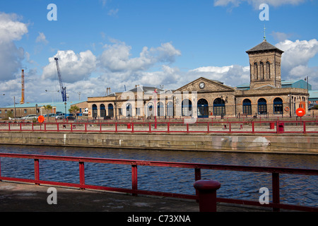 Leith Docks Edinburgh Schottland Großbritannien Europa Stockfoto