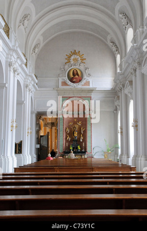 Altar der Kathedrale St. Trinitatis, Dresden, Sachsen, Deutschland, Europa Stockfoto