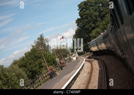 Kent & East Sussex Railway Stockfoto