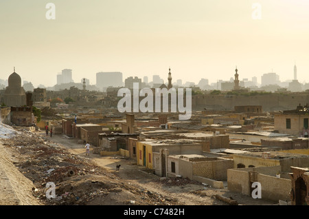 die Totenstadt in Kairo Ägypten Stockfoto