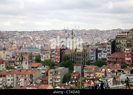 Aussicht auf Istanbul Stockfoto