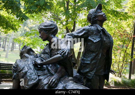 Die Vietnam Womens Memorial Washington DC, Vereinigte Staaten von Amerika Stockfoto