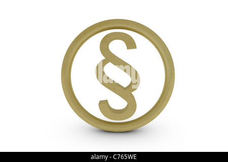 Gold Absatzsymbol - Abbildung Stockfoto