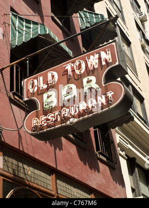 Old Town Bar und Restaurant, NYC Stockfoto