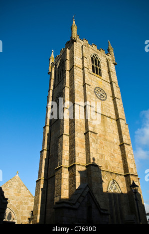 St.Ia, Pfarrkirche St. Ives im Stadtzentrum in St. Ives, Cornwall, UK Stockfoto