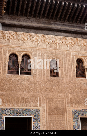 Patio del Mexuar, die Alhambra, Granada, Spanien Stockfoto