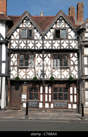 Harvard-Haus auf der High Street, Stratford-Upon-Avon, Warwickshire, UK. Stockfoto