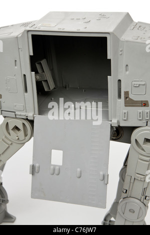 Star Wars AT-AT Walker (All Terrain Armored Transport) von Kenner (1983) Stockfoto