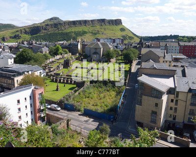 Canongate Kirk in Edinburgh, wo Zara Phillips und Mike Tindall am 30. Juli 2011 heiratete. Stockfoto