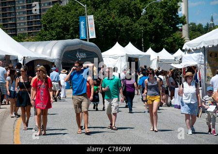 Artscape freie Kunstfestival in Baltimore Sommer 2011, USA Stockfoto