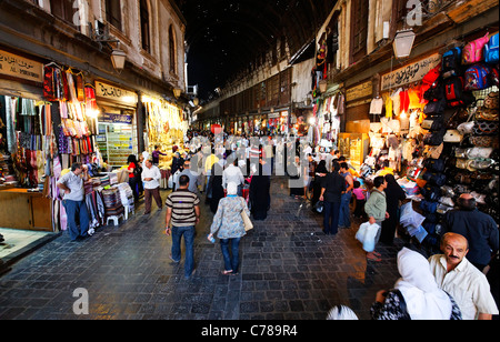 Souk Al-Hamidiyah, Damaskus, Syrien Stockfoto