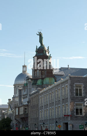 Kapelle Notre-Dame-de-Bon-Secours, Montreal, Quebec, Kanada. Stockfoto