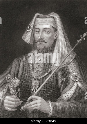 Henry IV, 1366 – 1413. König von England und Lord von Irland. Stockfoto