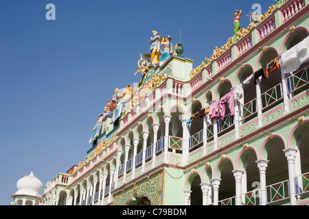 Rani Sati Tempel, Jhunjhunu, Rajasthan, Indien Stockfoto