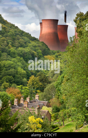 Ironbridge Kraftwerks Ironbridge Shropshire England Stockfoto