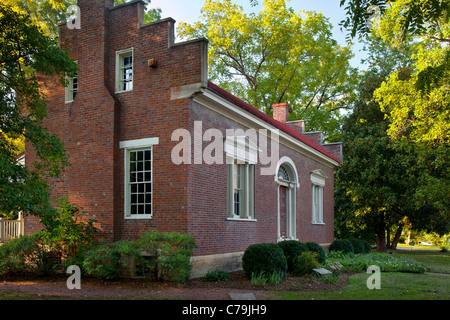 Die Carter-Haus - Website des blutigen Bürgerkrieg Schlacht von Franklin (30. November 1864), Tennessee USA Stockfoto