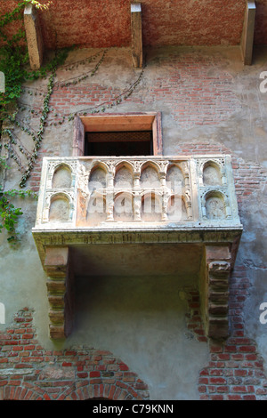 Julias Balkon aus Shakespeares Drama Stockfoto