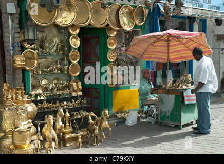 Souvenirs, Dahar Quartal, Hurghada, Rotes Meer, Ägypten Stockfoto