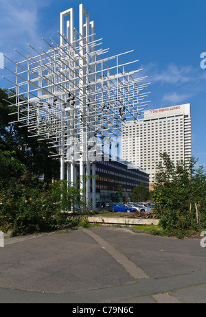 Das Westin Hotel, moderne Kunst, Leipzig, Sachsen, Deutschland, Europa Stockfoto