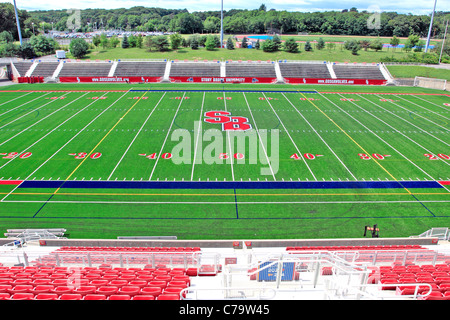 LaValle Stadion der Stony Brook University Fußball Long Island NY Stockfoto