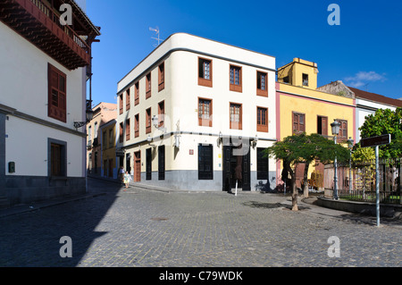 Der Platz Plaza De La Iglesia, Santa Cruz, Teneriffa, Kanarische Inseln, Spanien, Europa Stockfoto