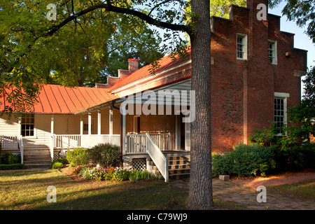 Die Carter-Haus - Website des blutigen Bürgerkrieg Schlacht von Franklin (30. November 1864), Tennessee USA Stockfoto