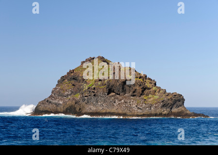 Roque de Garachico Rock, Garachico, Teneriffa, Kanarische Inseln, Spanien, Europa Stockfoto