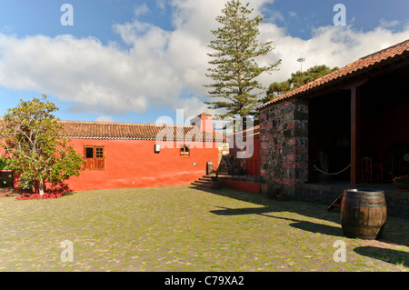 Casa del Vino La Baranda, Haus, Wein, Wein-Museum, El Sauzal, Teneriffa Stockfoto