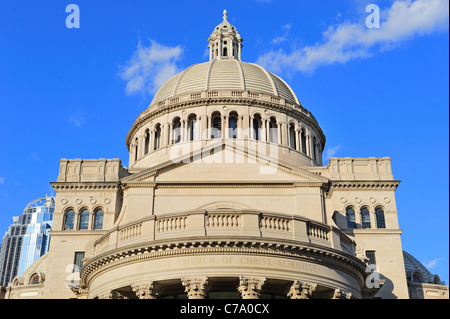 Die erste Kirche Christi Wissenschaftler im Christian Science Plaza in Boston Stockfoto