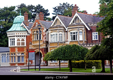 Bletchley Park Mansion Stockfoto