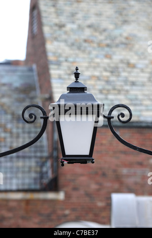 Lampe-Detail. Yale University Pierson Wohnhochschule.  New Haven, CT. Stockfoto