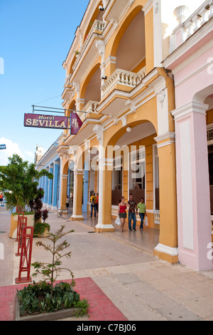 Hotel Sevilla, Ciego de Avila, Ciego de Avila, Kuba Stockfoto