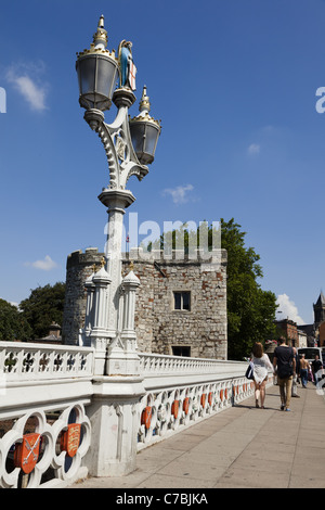 Lendal Brücke über den Fluss Ouse in York, England. Stockfoto