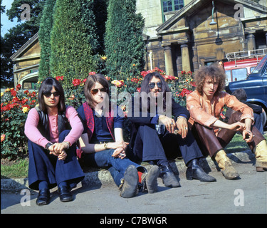 CHICKEN SHACK UK-pop-Gruppe über 1969. Von Stan Webb, Dave Bidwell, linke Paul Raymond, Andy Silvester Stockfoto