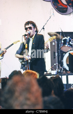 IAN DURY UK-Rock-Sängerin im Jahr 1983 Stockfoto