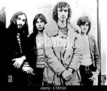 CHICKEN SHACK Promo-Foto der UK-pop-Gruppe über 1969. Vom linken Dave Bidwell, Paul Raymond, Stan Webb, Andy Silvester Stockfoto