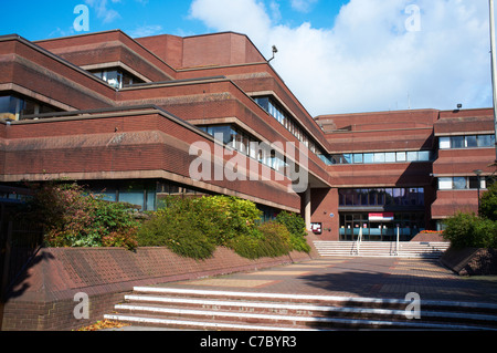 Fassade des Civic Centre St. Peter quadratische Wolverhampton UK Stockfoto