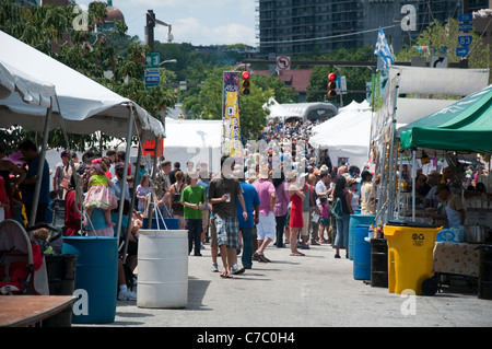 Artscape freie Kunstfestival in Baltimore Sommer 2011, USA Stockfoto