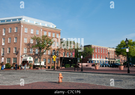 Fells Point in Baltimore Maryland USA Stockfoto