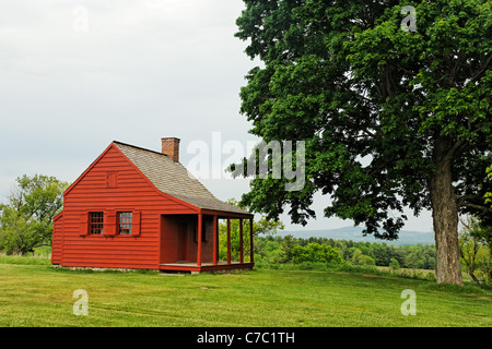 John Neilson Bauernhaus, Saratoga National Historic Park, Stillwater, New York, USA Stockfoto