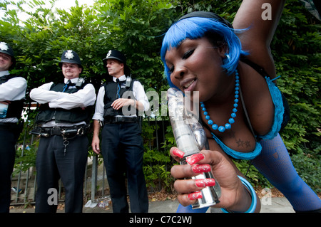 Notting Hill West Indian Karneval in London 2011 Stockfoto