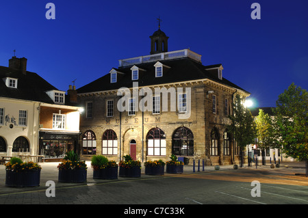 Kreismuseum und Markt Platz, Warwick, Warwickshire, England, UK Stockfoto