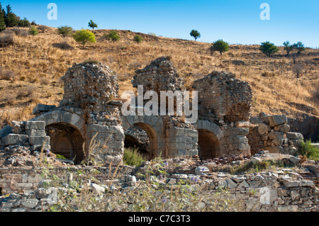 Türkei: Ephesos, Bäder von Varius, Türkei Stockfoto