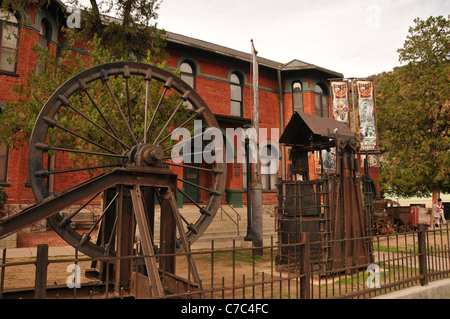 Das Bergbaumuseum Geschichte in Bisbee, Arizona, USA. Stockfoto