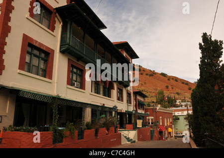 Das Copper Queen Hotel in Bisbee, Arizona, USA. Stockfoto