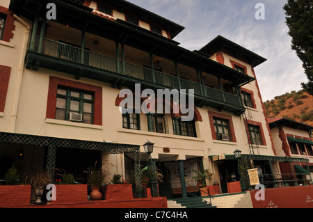 Das Copper Queen Hotel in Bisbee, Arizona, USA. Stockfoto