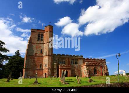 St.-Petri Kirche, obere Arley, Shropshire und Worcestershire Grenze, England Stockfoto