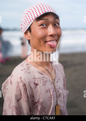 Hamaori-Sai Matsuri (Hamaori Sai Festival) Chigasaki JAPAN Stockfoto