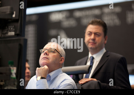 Die Frankfurter Börse, Deutschland. Foto: Jeff Gilbert Stockfoto